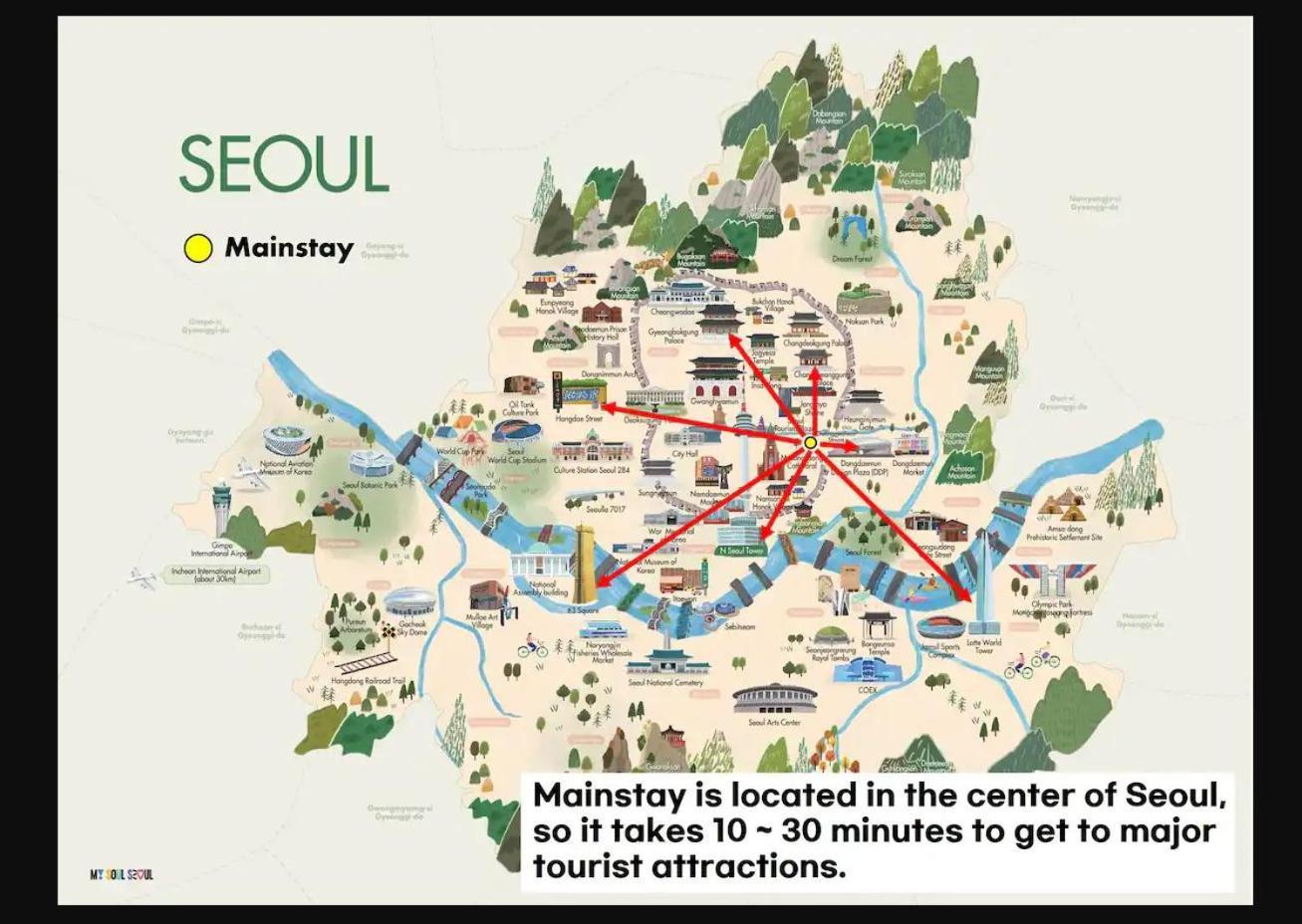 Mainstay Seoul Eksteriør bilde
